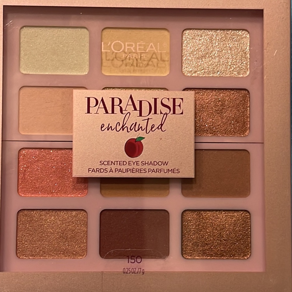 NEW- L’Oreal PARADISE ENCHANTED Scented  Eyeshadow Palette